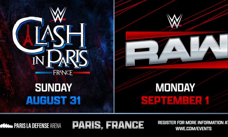 WWE Clash In Paris 2025 PPV Live