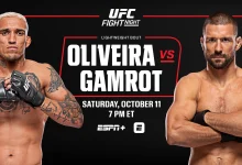 UFC Fight Night Oliveira vs. Gamrot