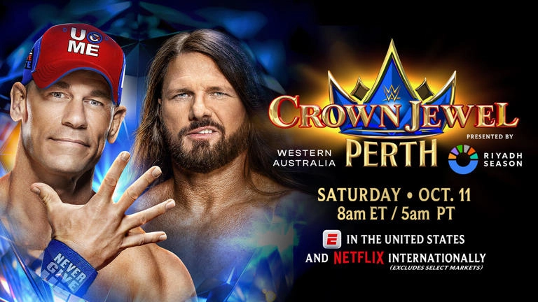 WWE Crown Jewel 2025 PPV Live