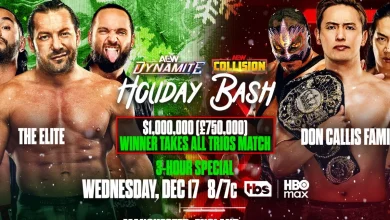 AEW Dynamite Collision Holiday Bash Live